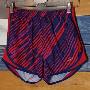 Nike Dri-Fit Running Shorts M Red Purple